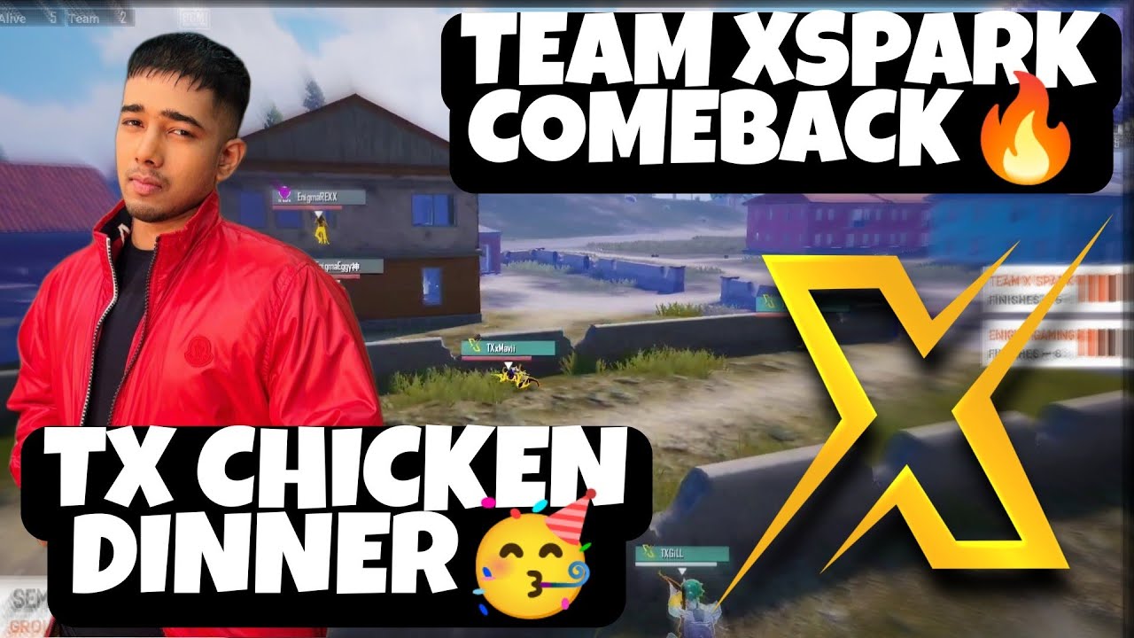 Team Xspark Op Comeback In BGIS Semi Finals | Team Xspark On Fire 🔥 | Team Xspark 7 Kills Chicken