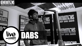 Dabs - Seul Dans Le Noir (Live des studios de Generations)