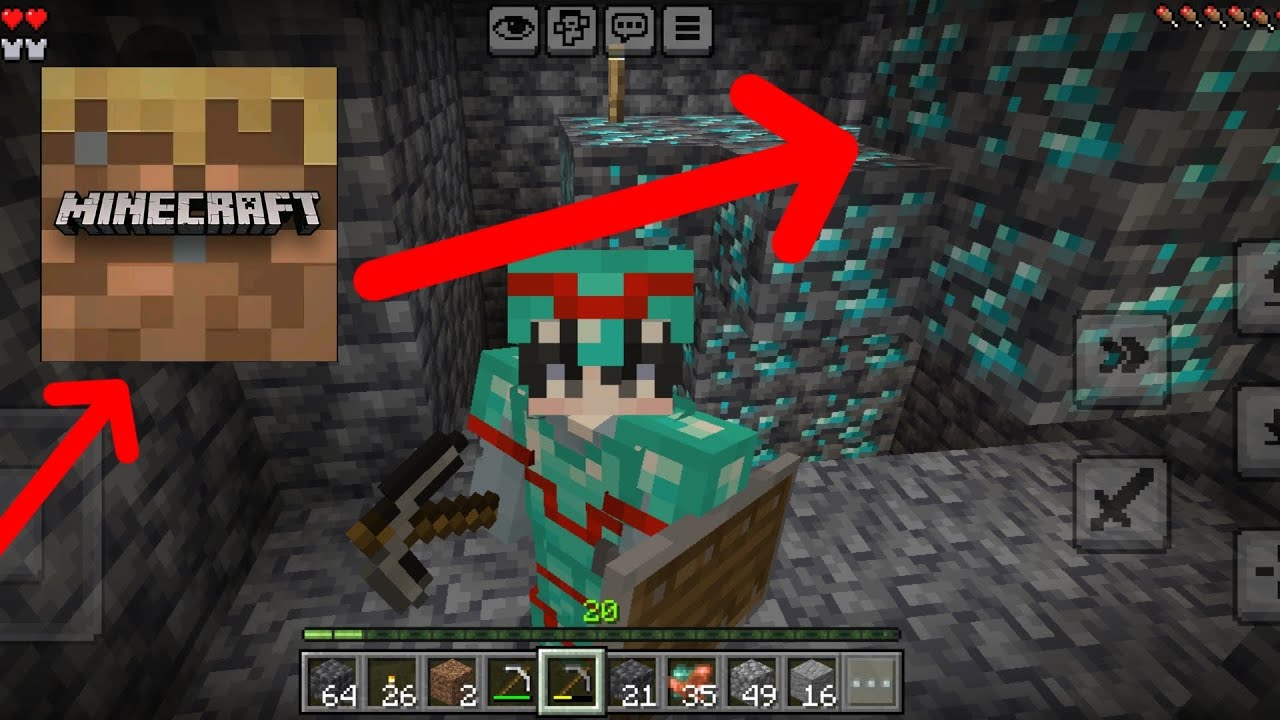 Minecraft game ka diamond