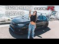 TEACHING MY GIRLFRIEND HOW TO DRIVE STICK SHIFT IN THE TYPE R!