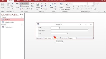 Use the open form to enter a new record with the following values:   Code: 888771  Description:...