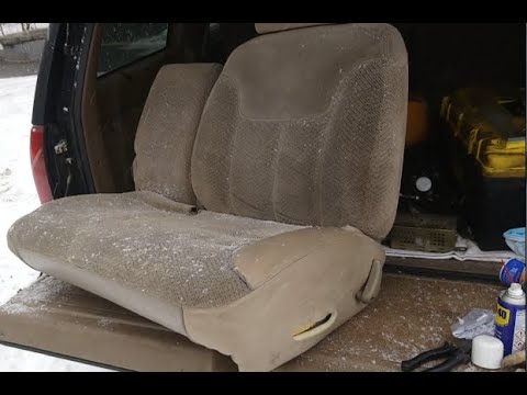 Восстановить сиденье автомобиля поролон