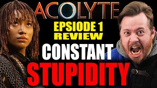 What a TERRIBLE nonsensical excuse for a Show | Star Wars Acolyte Episode 1 FULL REVIEW