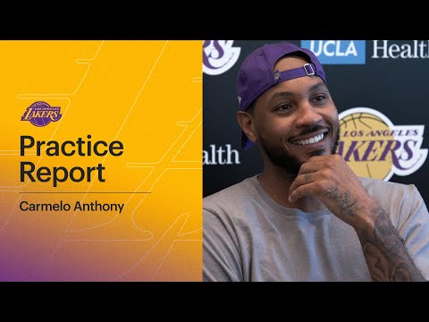 Carmelo Anthony talks about his role on the team and how he's embracing being the 6th man