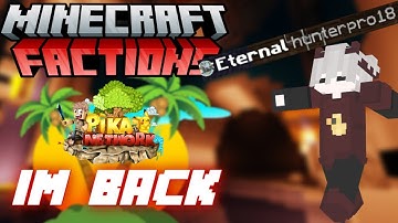 BACK IN OP FACTIONS?!! | OP Factions Pika Network