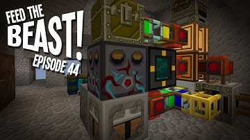 Feed The B-Team! Ep44 - "Un-Dummifying The Auto Storage System ;-)" Feed The Beast Modpack