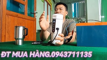 ẤM ĐIỆN TỬ NẤU NƯỚC SÔI SIÊU TỐC 12V 24V TRÊN XE HƠI Ô TÔ PHA TRÀ CÀ PHÊ SỮA MÌ TÔM THUẬN TIỆN 