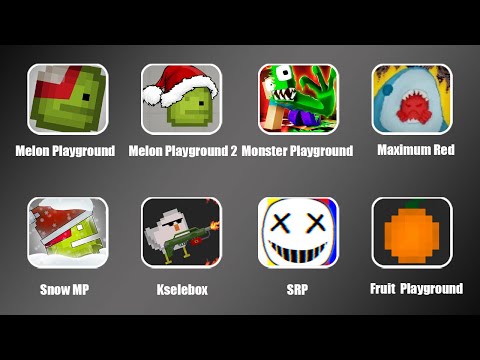 Melon Playground, Melon 3D Playground, Maximum Red, Kselebox, Fruit  Playground, Ragdoll Playground 