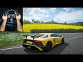 Forza Horizon 4 - Lamborghini Aventador Superveloce (Steering Wheel + Paddle Shifter) Gameplay