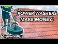 How Much A POWER WASHING BUSINESS makes In ONE DAY