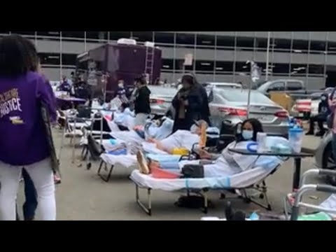 Kaiser HQ Oakland Site Of Giant Health Care Workers Layoffs Protest Wednesday