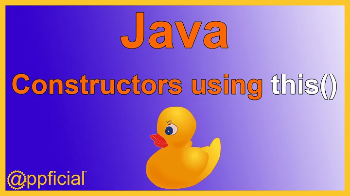 Constructors using THIS to Call Other Constructors - Java Tutorials be Example - APPFICIAL