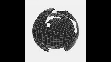 Gapped spheres. Draw by openFrameworks