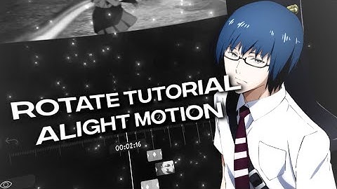 Rotation with nulls tutorial || Alight Motion 4.0 tutorial !! Free preset*