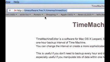 Edit Time Machine Backup Schedule - Free