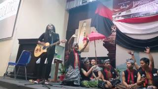 nanoe Biroe [LIVE] IMHD Kampus ITN Malang - Ceca Juga Manusia feat (spontanitas) genjek Punk Kenten
