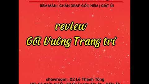 GỐI VUÔNG GỐI TRANG TRÍ, phối màu  RÈM MÀN MINH NGUYỆT BMT- 0914 032 573