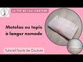 Tutoriel de couture facile  matelas ou tapis  langer nomade