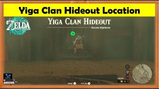 Yiga Clan Hideout Location In Zelda Tears Of Kingdom
