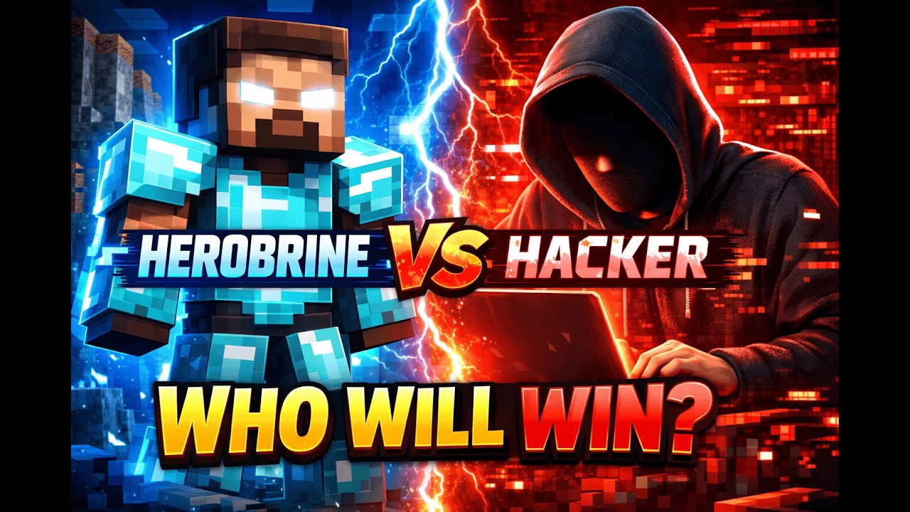 Herobrine vs Hacker 💻⚔️ | Minecraft Battle Animation - YouTube