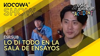 Teo Apoya A Kian84 En Los Ensayos Aventura Musical Por Accidente Ep07 Kocowa Español
