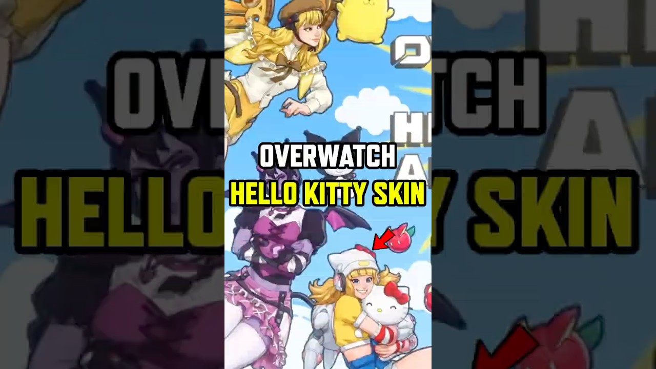 NO WAY OVERWATCH IS COLLABING WITH HELLO KITTY?!