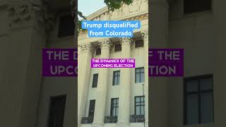 Trump disqualification #trump #news