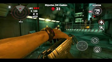 Dead trigger android mission kill zombies part 1