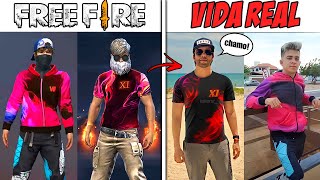 LA ROPA MÁS EXCLUSIVA DE FREE FIRE EN VIDA REAL | barba del viejo,  chaquetas y pantalón angelical - YouTube