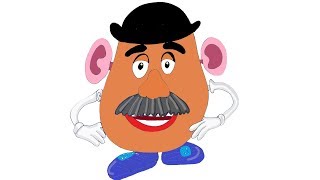 How to Draw Mr. Potato Head | Toy Story Animation