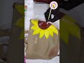 Paint On bag|| old bag Paint|| old bag decoration||diy||#diy #viral #painting#asthetic #youtubeshort