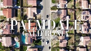 Intro To Palmdale, California (4K Aerial Drone Footage)