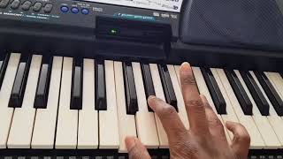 Rumba Sebene Afro Beat keyboard/Piano Tutorial lead and bass guitar chords