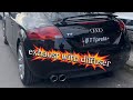 Escapamento do audi tt mk2 com difusor traseiro antes do Abafador (exhaust with diffuser) 