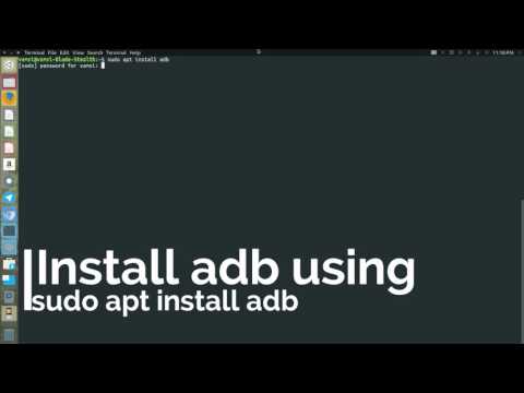 Install ADB and FASTBOOT system wide on ubuntu under a minute