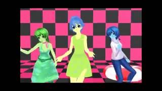 Mmdinside Out Joy,Sadness And Disgust Wave