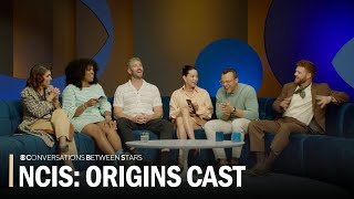 Celebrity NCIS: Origins Cast Discusses Season 1 Moments & Season 2 Hopes | Conversations Between Stars | CBS Net Worth