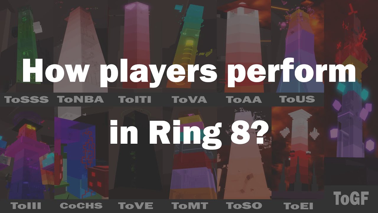 JToH Fun Facts: How players perform in the towers from Ring 8