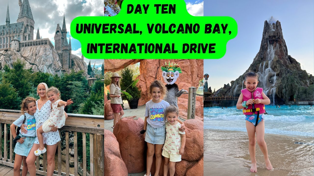 WALT DISNEY WORLD VLOG ~ UNIVERSAL, VOLCANO BAY, I DRIVE ~ DEC 2021 ~ UK FAMILY CHRISTMAS IN ORLANDO