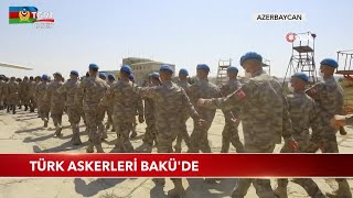 Türk Askerleri Bakü'de