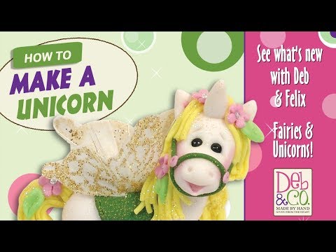 Polymer Clay Tutorial - How to Make a Unicorn