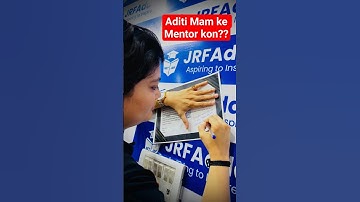 UGC NET Expert Aditi Sharma  ke Mentor kon h?? #shorts #jrfadda