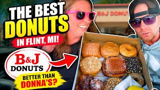 THE BEST DONUTS IN FLINT, MI!? #donuts #flintmichigan #mukbang
