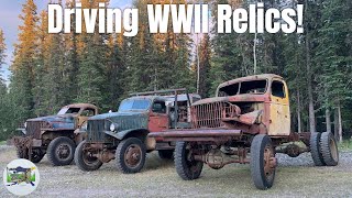 Driving WWII Relics!