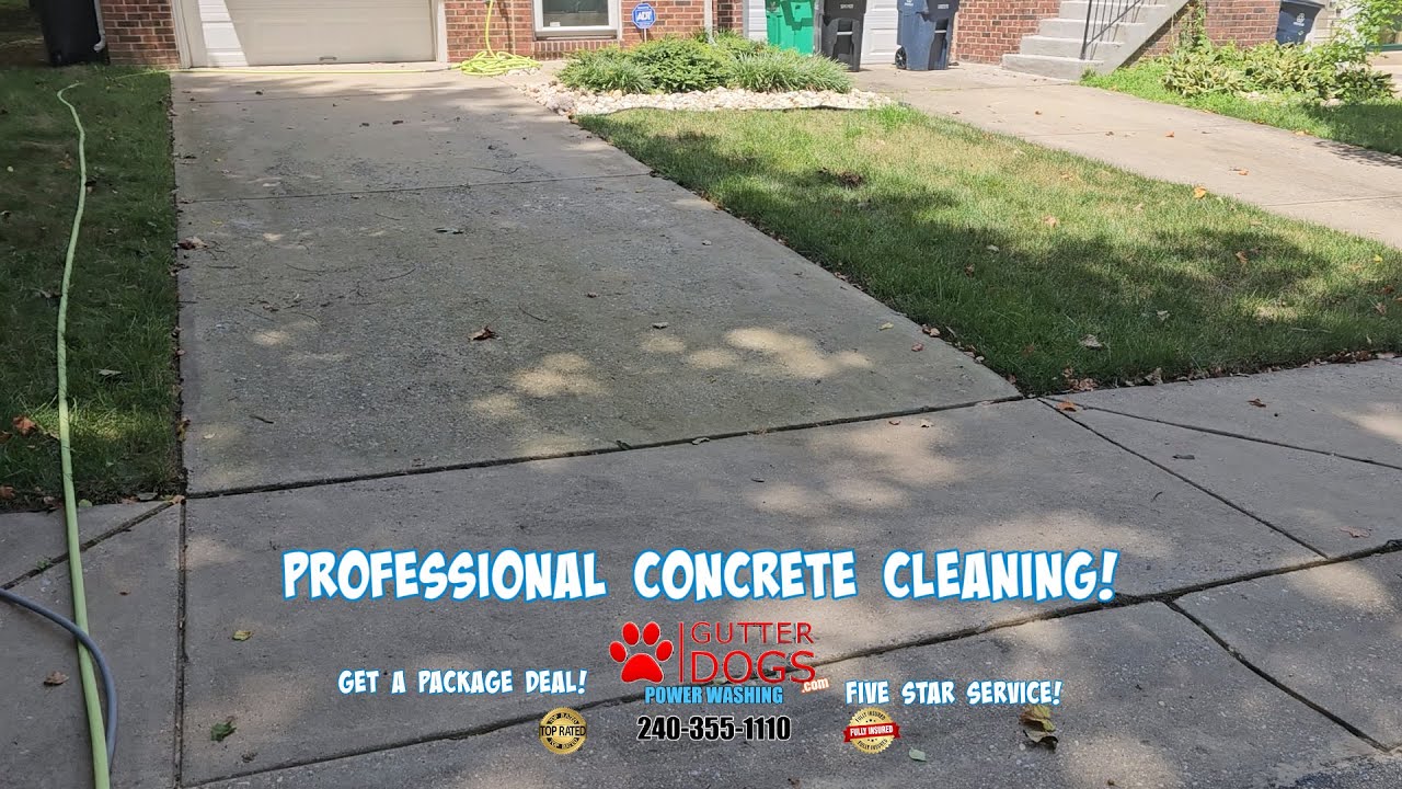 Concrete Driveway Cleaning Services in Bowie, MD
