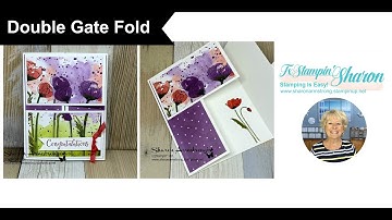 How to Make a Gorgeous Double Gate Fold Card