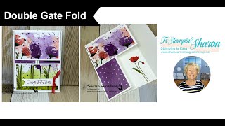 How to Make a Gorgeous Double Gate Fold Card