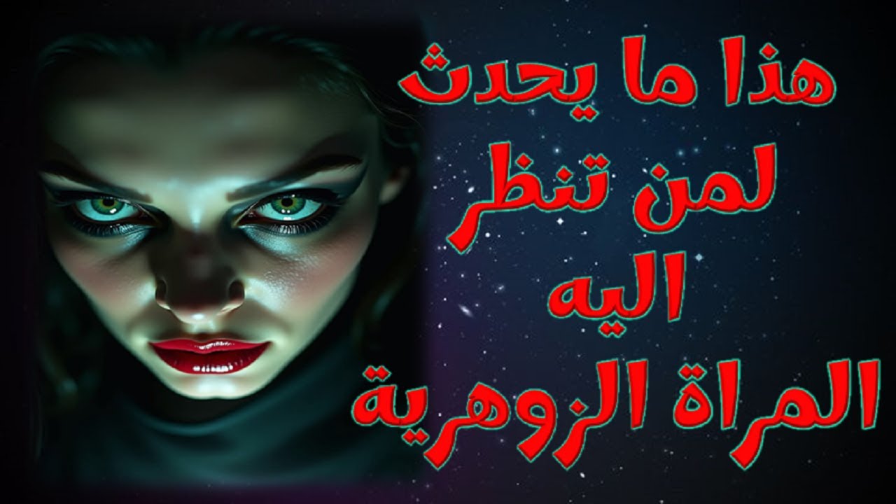 هذا ما يحدث لمن تنظر اليه المراة الزوهرية