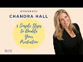Real talks  interview with chandra hall