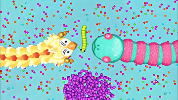 Snake.io 🐍 Sprout Vs Gilded Boa Map Epic Snakeio Gameplay